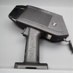 SciAps Z-901 CSi handheld LIBS analyzer with digital display screen showing elemental analysis results for metal testing