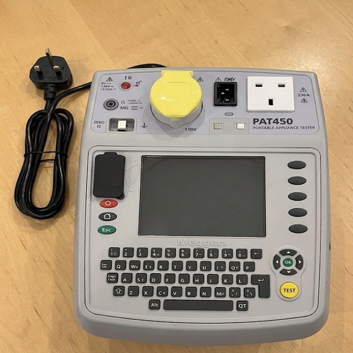 Megger PAT450 Portable Appliance Tester Megger PAT450 Portable Appliance Tester